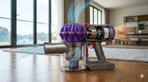 Ergonomic design of a lightweight, cordless high end vacuum cleaner