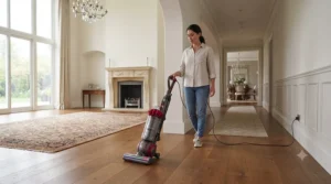 Corded vacuum cleaner best suited for large homes and deep cleaning tasks.