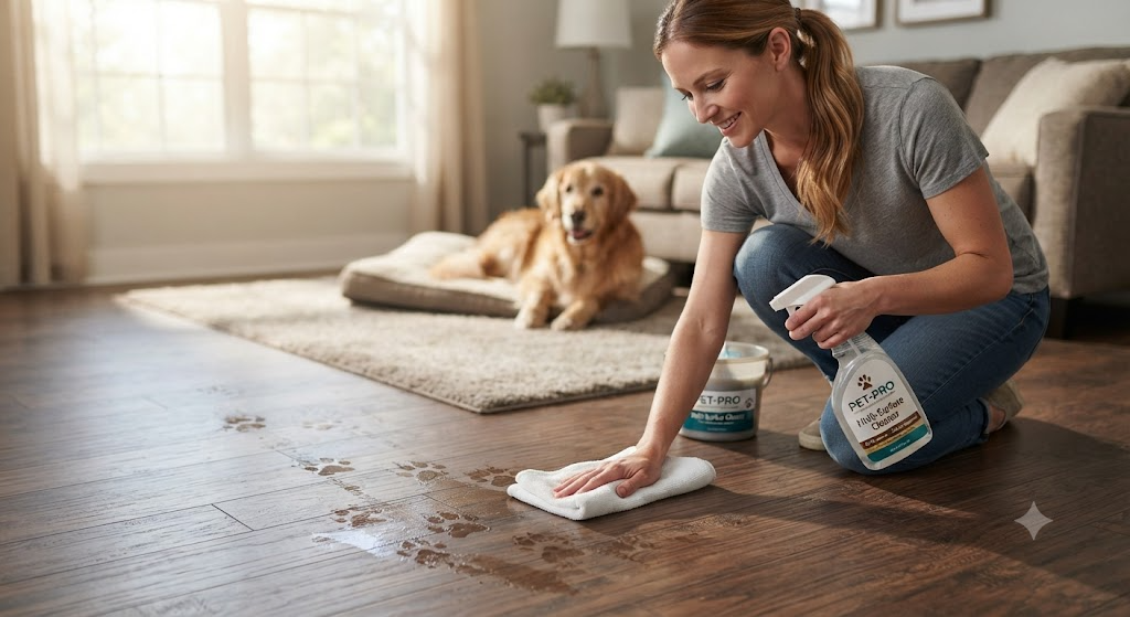 multi-surface cleaner for pet owners